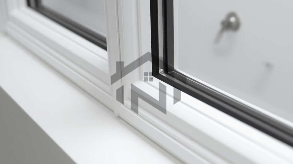پنجره UPVC دوجداره نوین‌پلاست